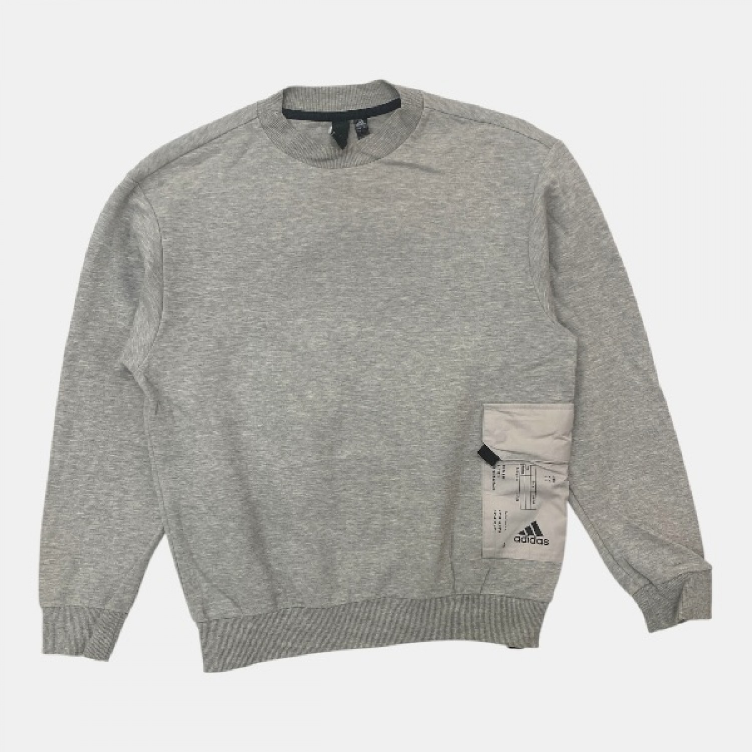 Adidas Utility Pocket Γκρι Φούτερ / Pre Owned